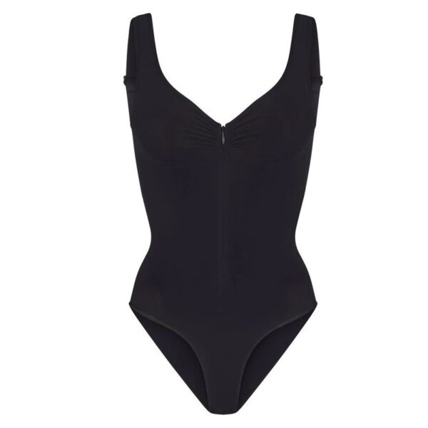 Seamless Sculpt Bodysuit with Front Zipper - Image 6