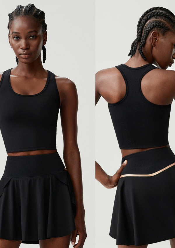 Ace Active Tennis Set-Crop Top & Skirt - Image 15