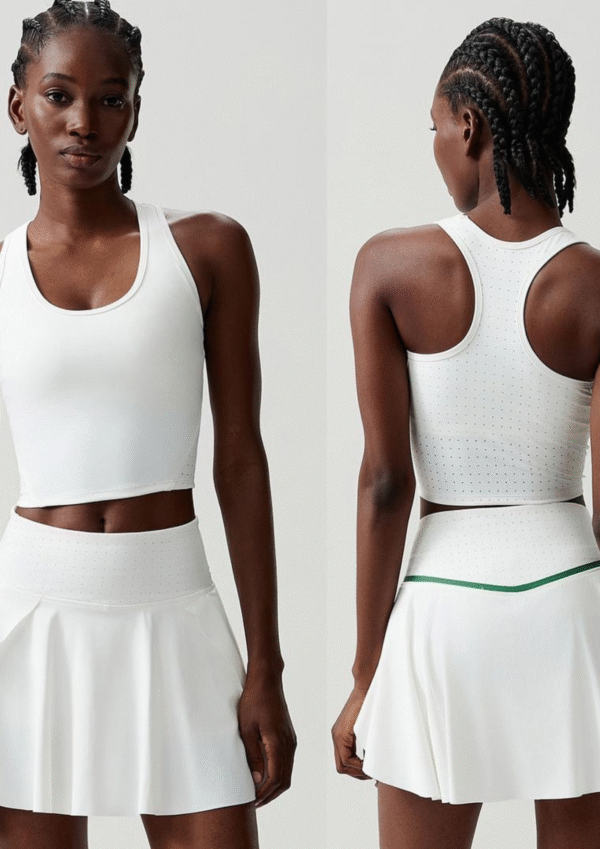 Ace Active Tennis Set-Crop Top & Skirt - Image 16