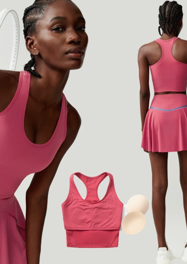 Women’s Sports Bra & Tennis Skirt Set - Image 2