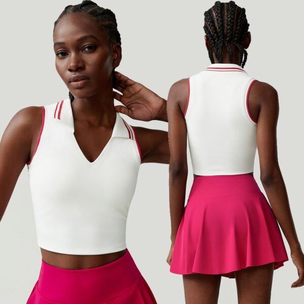 Ace Active Tennis Set-Crop Top & Skirt - Image 10