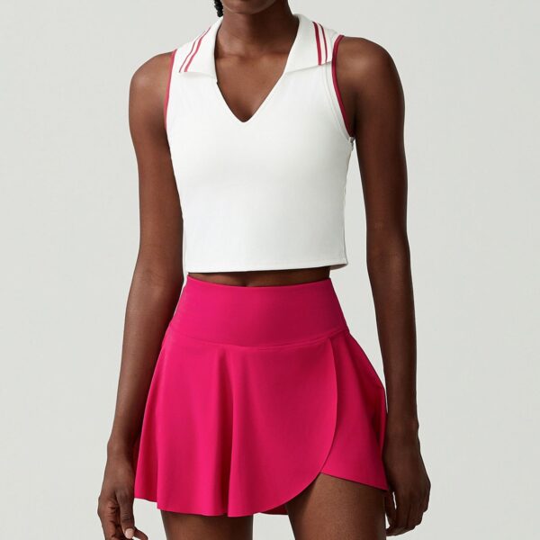Ace Active Tennis Set-Crop Top & Skirt - Image 6