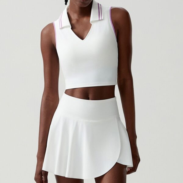 Ace Active Tennis Set-Crop Top & Skirt - Image 5